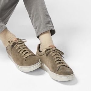 New in box Ugg men’s military green suede sneakers size 8